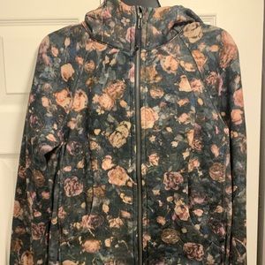 Lululemon Floral Scuba Hoodie
